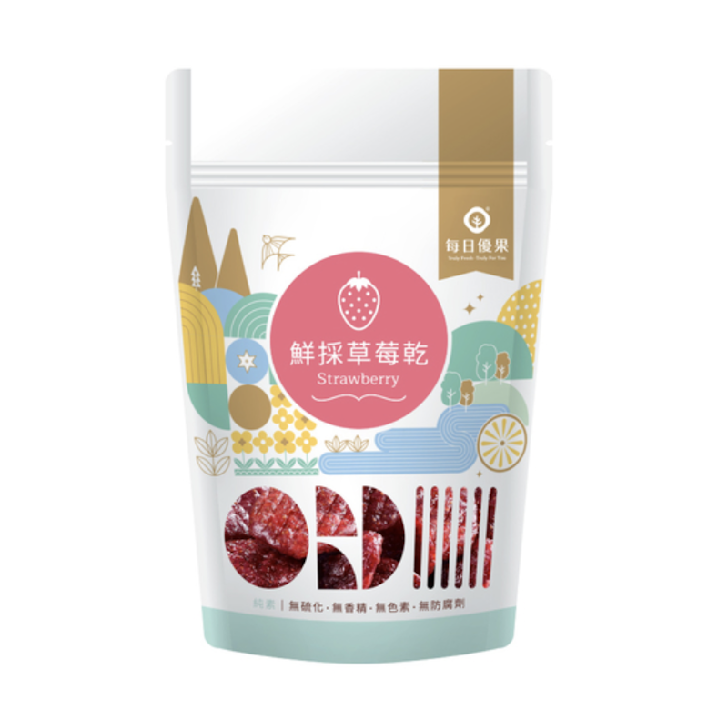 鮮採草莓乾 1