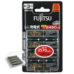 低自放電高容量充電電池