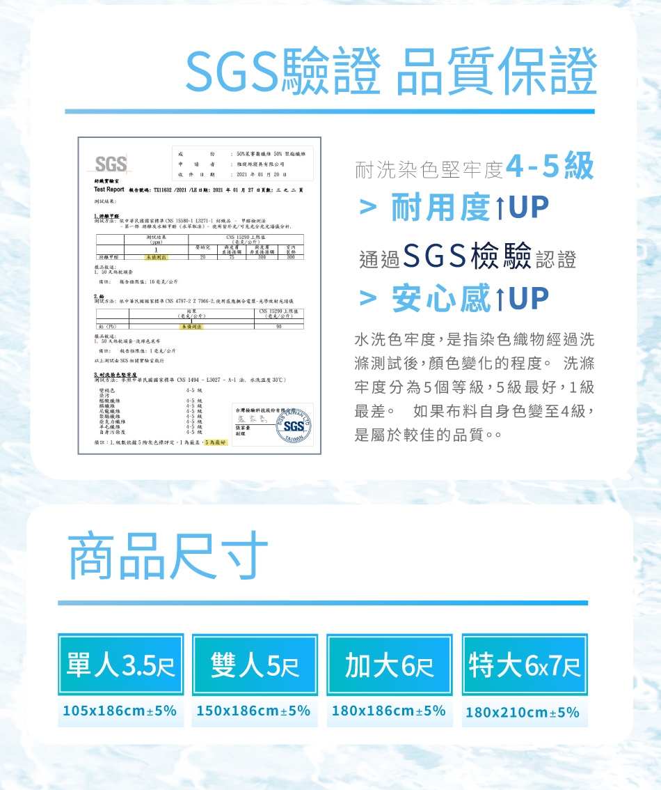 防水床包式保潔墊 3