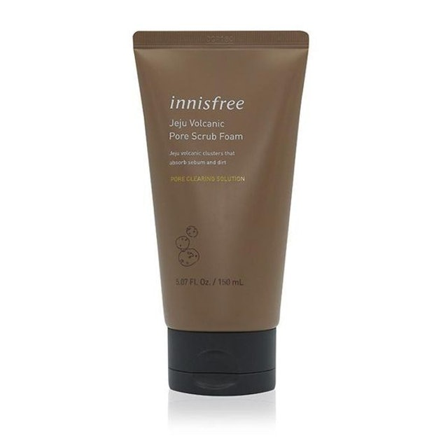 7. innisfree 濟州島火山泥磨砂潔顏泡泡／150mL 1