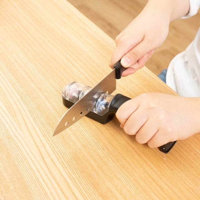 業務用磨刀器 3槽 6