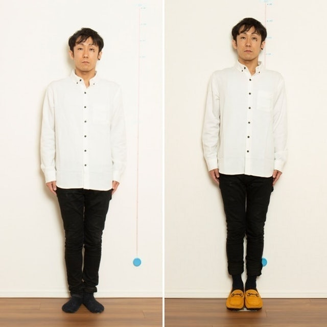 6cm 無鞋帶隱形增高休閒皮鞋 7