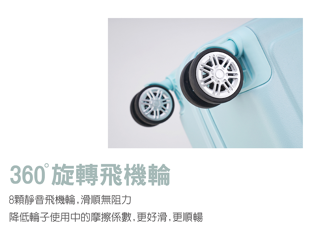 簡約前開式行李箱 3