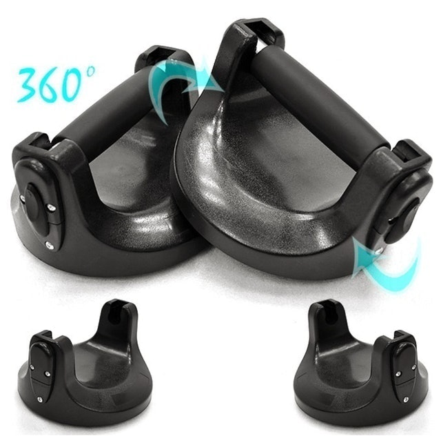 360度旋轉伏地挺身器2in1扭腰盤 1
