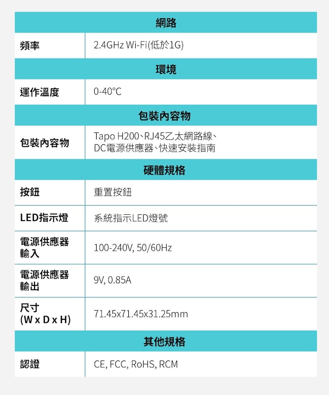 Tapo H200 智慧網關 3