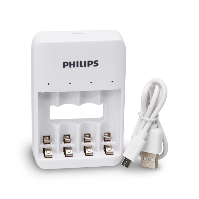 USB 4槽低自放鎳氫充電器 1