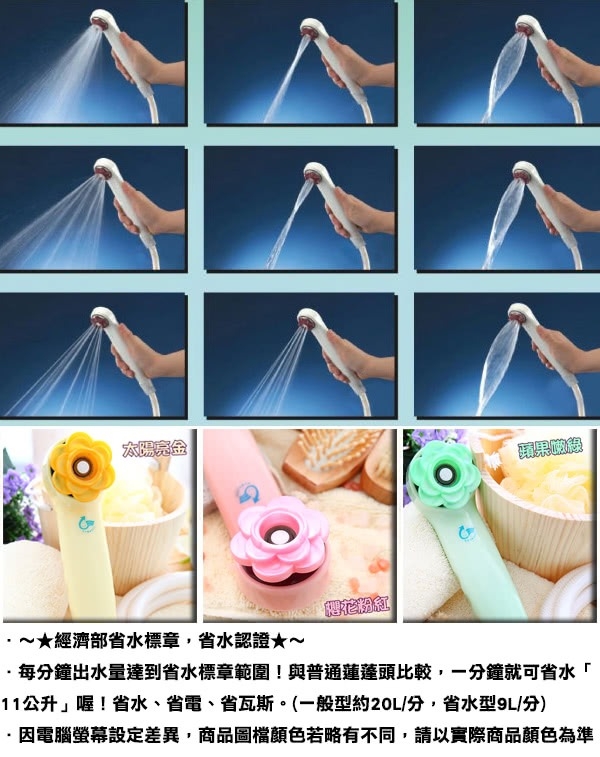 負離子加壓蓮蓬頭  3