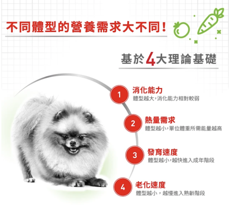 迷你型老齡犬專用飼料 2