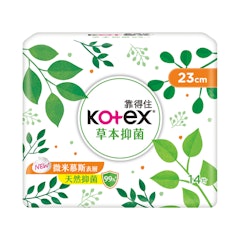 草本抑菌日用衛生棉 23cm