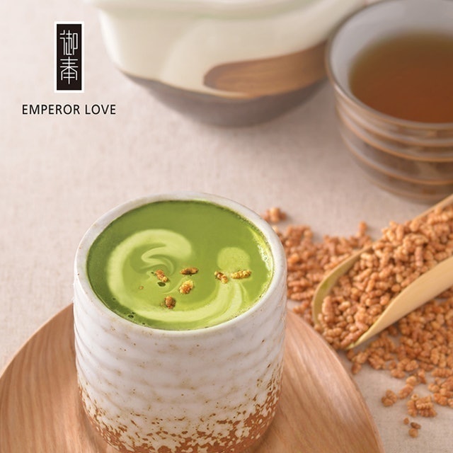 蕎麥宇治抹茶拿鐵 1