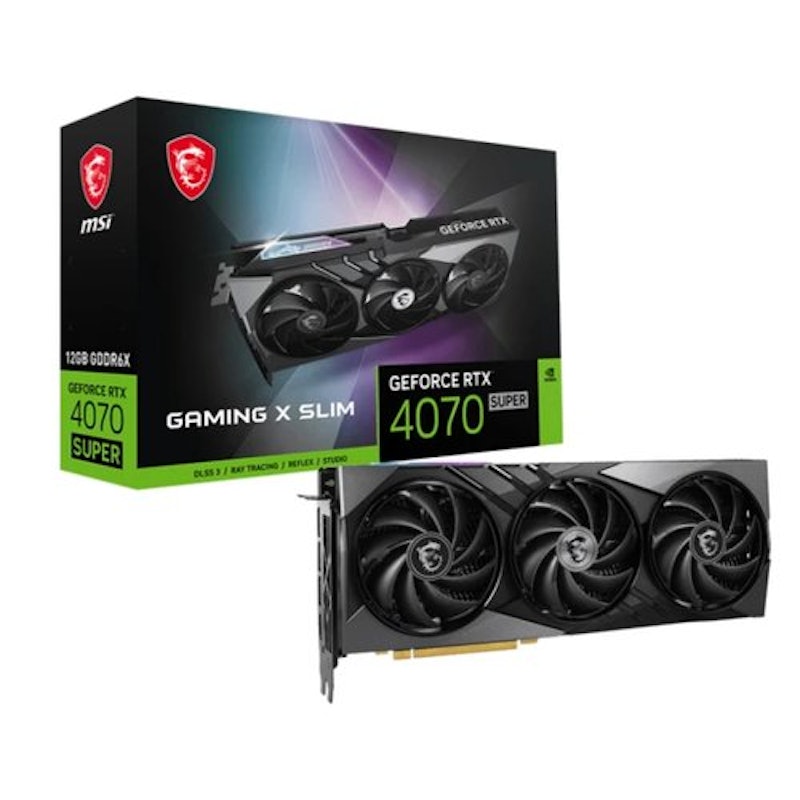 GeForce RTX 4070 SUPER 12G GAMING X SLIM 1