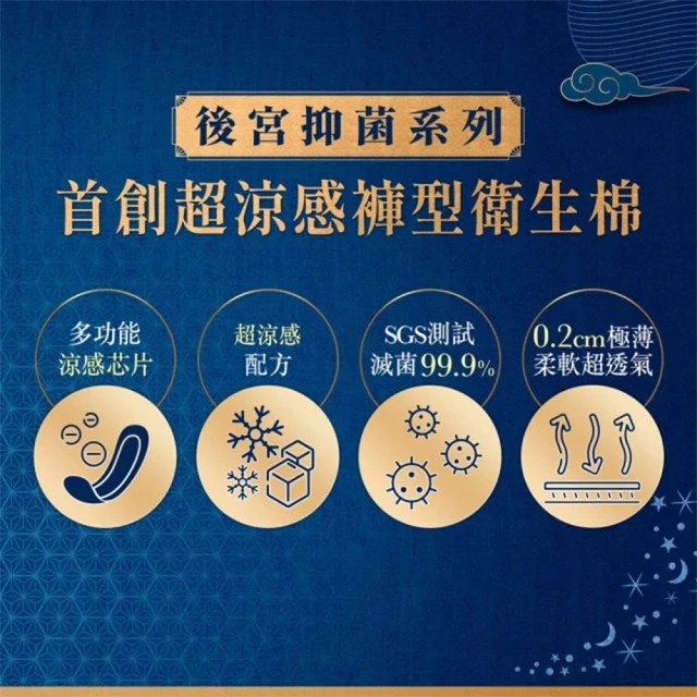 抑菌衛生棉超涼感褲型衛生棉 2