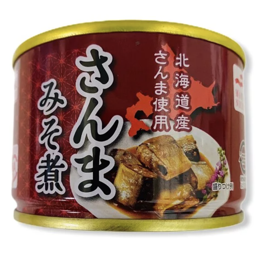 北海道味增秋刀魚罐  1