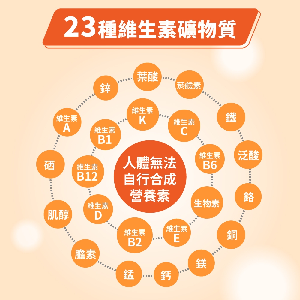 綜合維他命礦物質素食錠 2