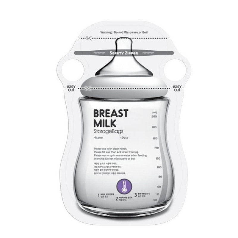 感溫母乳儲存袋 指孔型 1