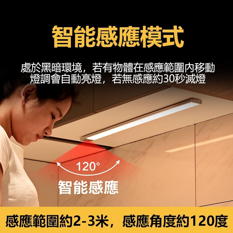 L40型 USB充電磁吸感應燈 3