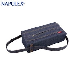 3. NAPOLEX 牛仔布面紙盒