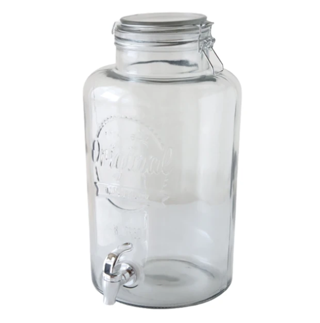 密封式玻璃冷飲壺7000ml 1