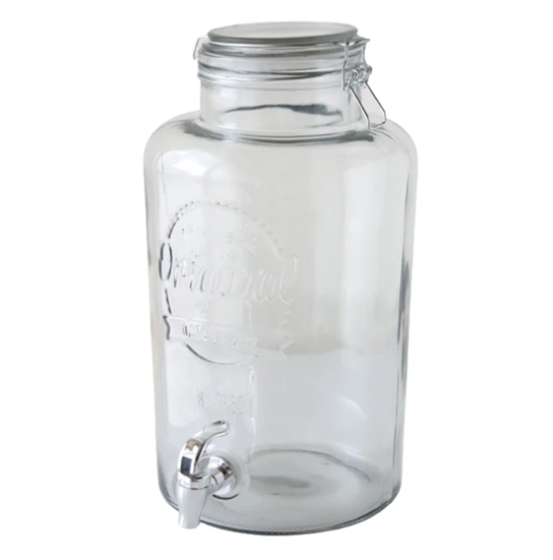 密封式玻璃冷飲壺7000ml 1