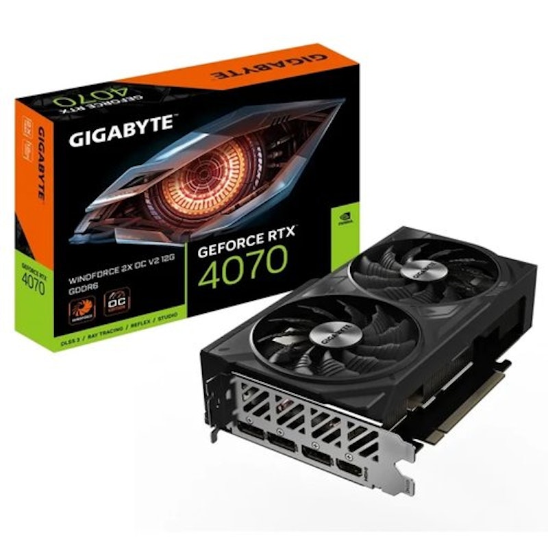 GeForce RTX 4070 WINDFORCE 2X OC V2 12G 1