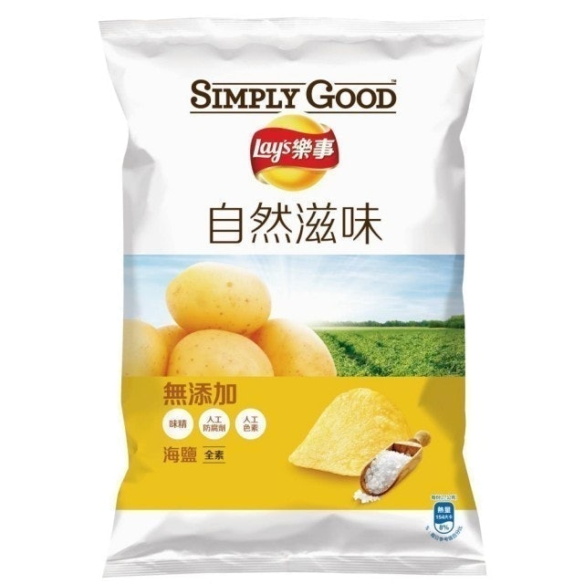 SIMPLY GOOD樂事自然滋味海鹽味洋芋片 1