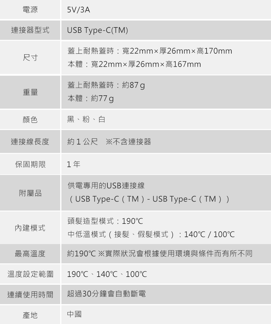 NOGI USB 迷你離子夾 3
