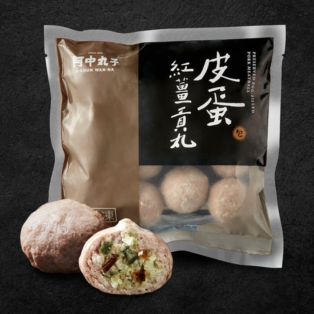 皮蛋紅薑貢丸 1