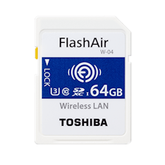 FlashAir Wi-Fi記憶卡
