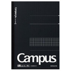 Campus大人系列 方格筆記本 5本入