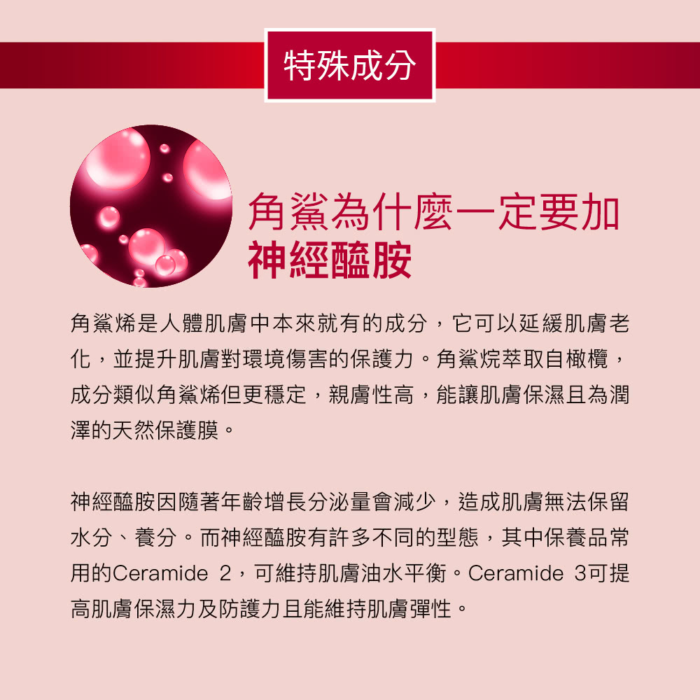 全能抗皺神經醯胺角鯊眼霜 3