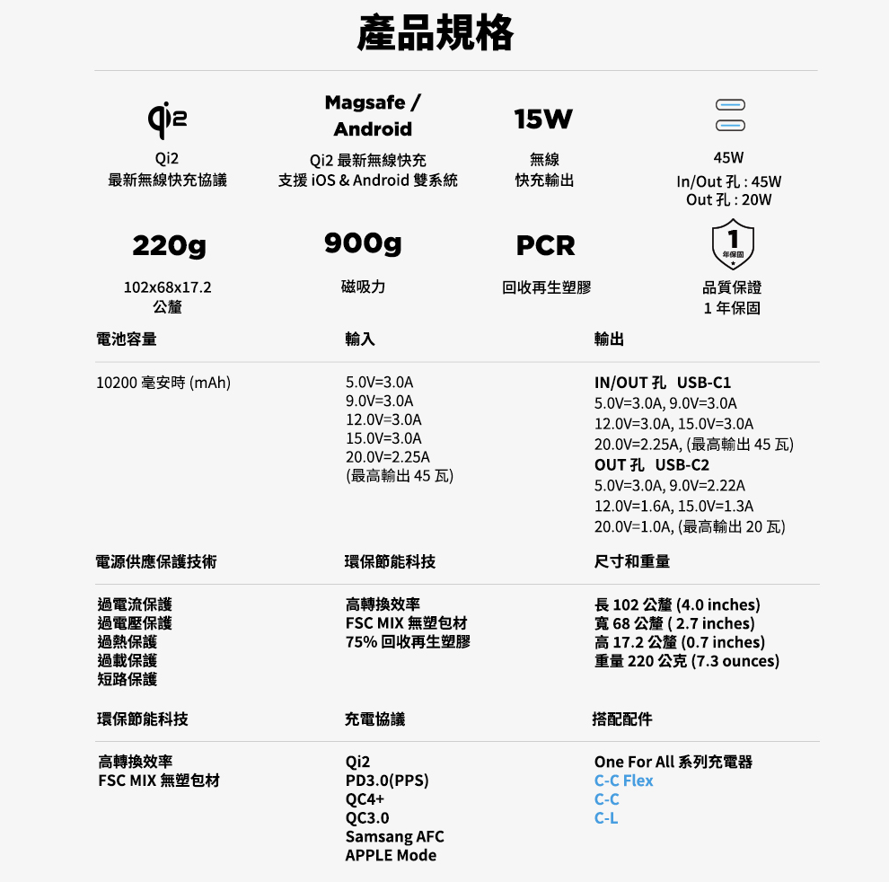 磁吸行動電源 3