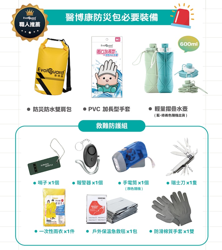 17合1多用途防災包 2