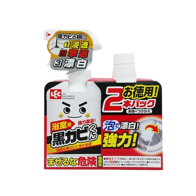 黑霉君浴廁專用鹼性漂白泡沫除霉清潔劑 1