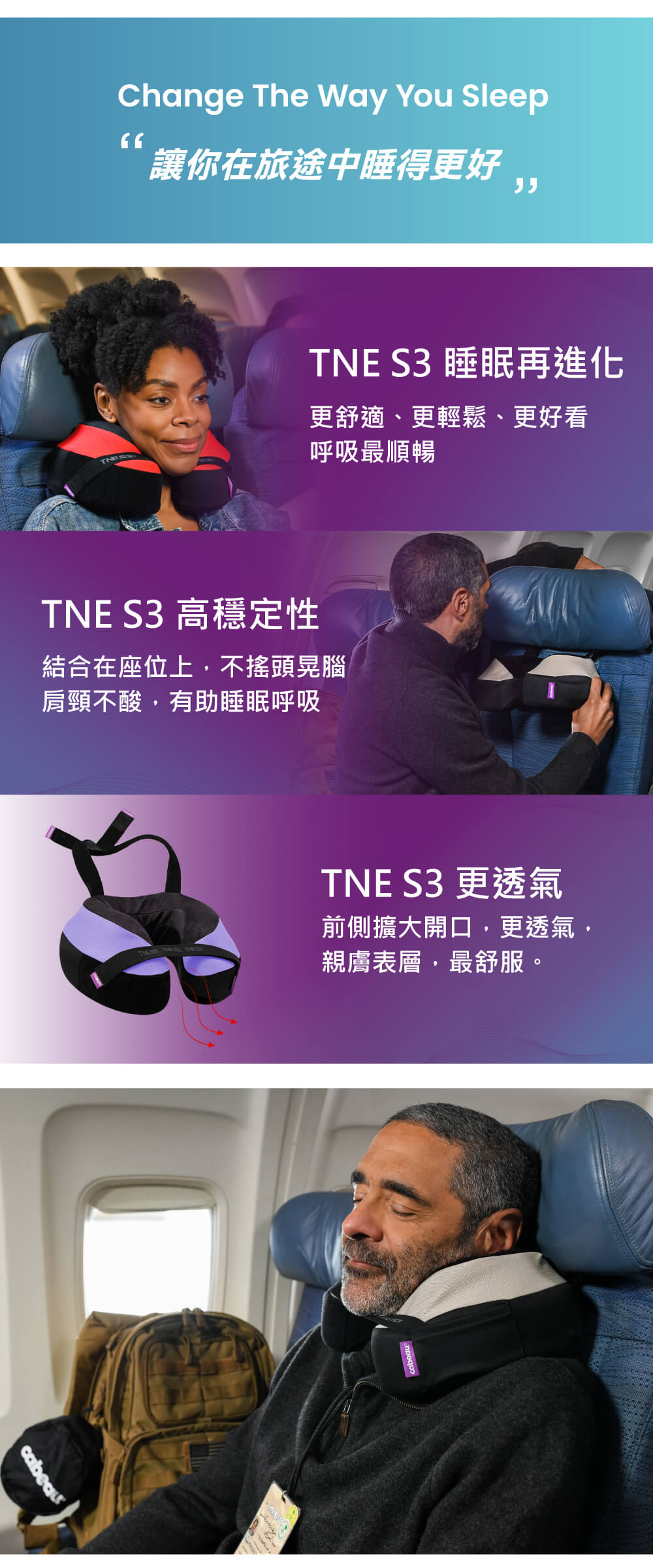旅行用記憶頸枕 2