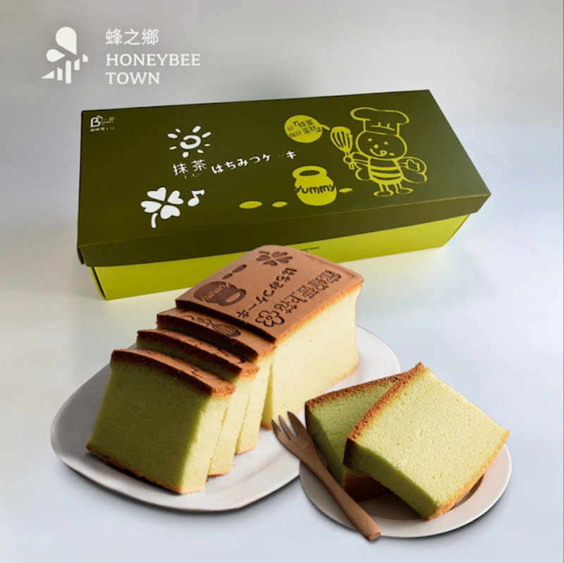 抹茶蜂蜜蛋糕 1