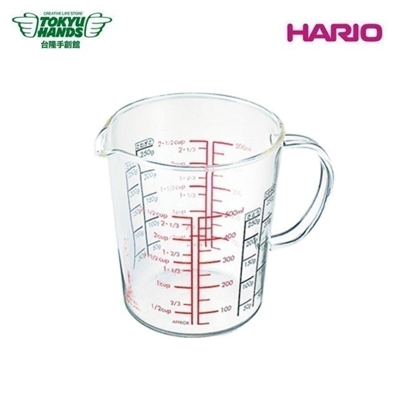耐熱玻璃手把量杯 1