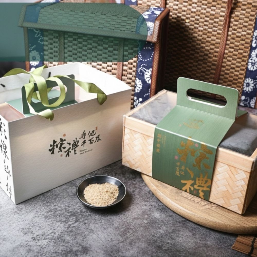阿蘭古灶感恩禮盒 傳統肉粽 1