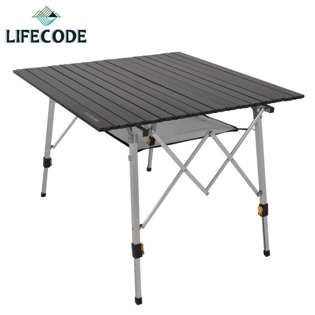 9. LIFECODE 娛樂王鋁合金方型蛋捲桌／2色 1