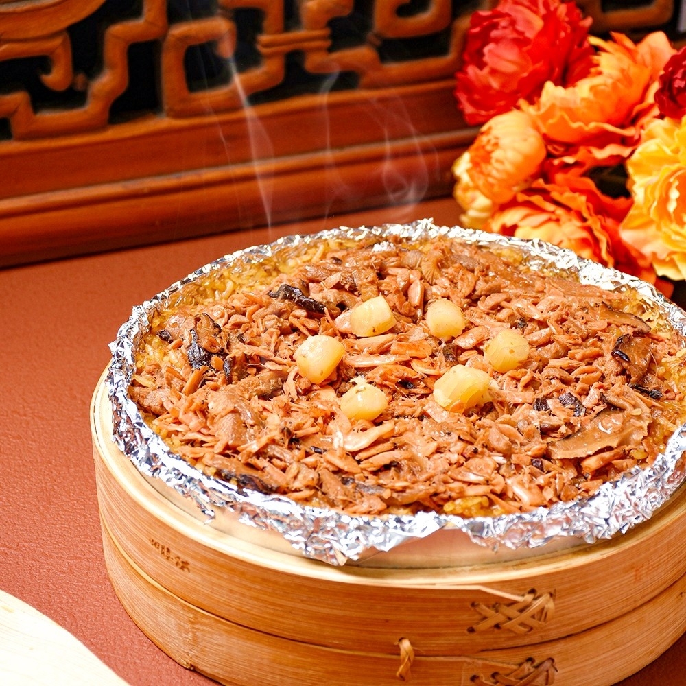 珠貝櫻花蝦油飯 1