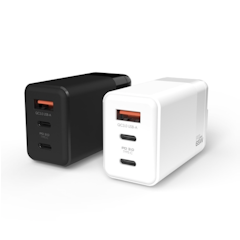 氮化鎵 65W 3孔極速快充頭