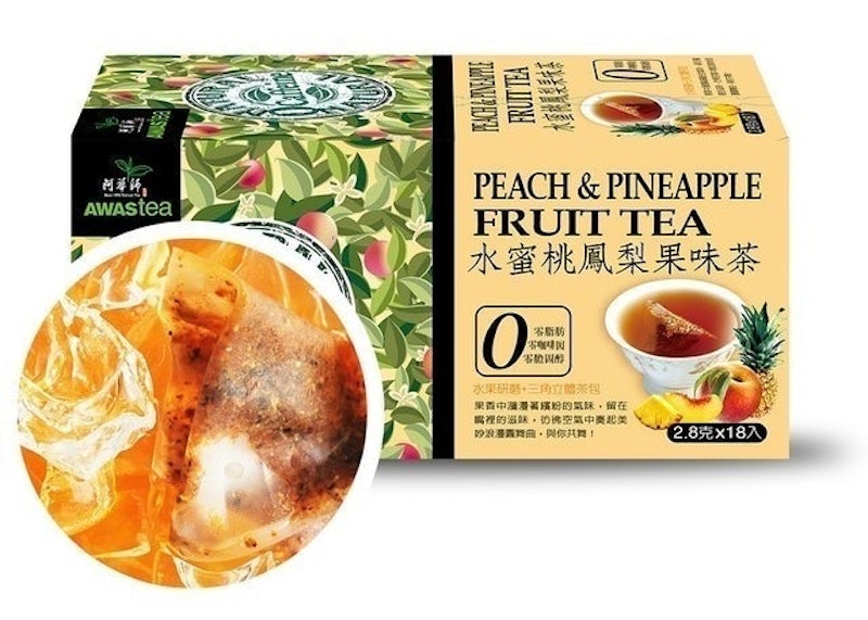水蜜桃鳳梨果味茶 1