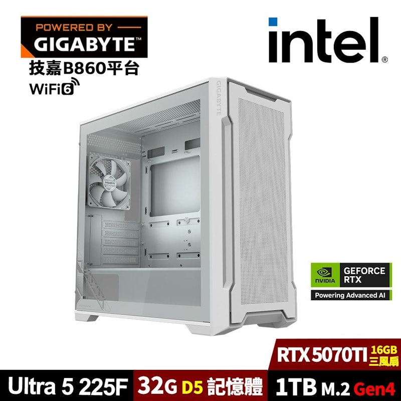 淵虛之翎4 GeForce RTX5070TI 電競電腦 2