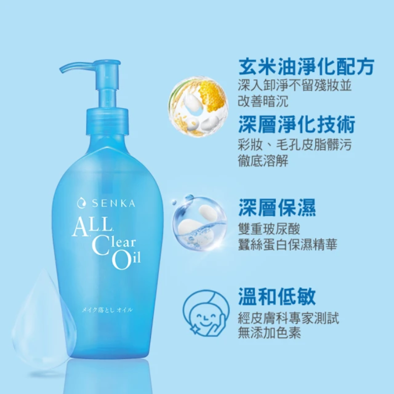超微米水潤卸妝油 3