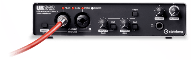 3. Steinberg USB 錄音介面 UR242 1