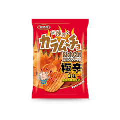 卡辣姆久厚切洋芋片 極辛口味