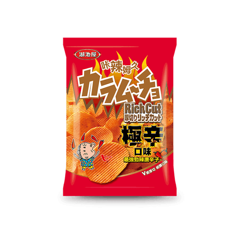 卡辣姆久厚切洋芋片 極辛口味 1