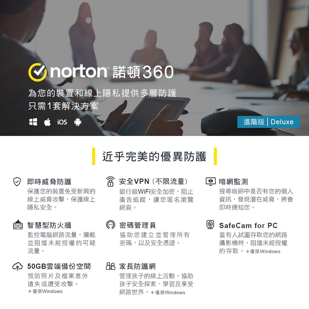 Norton 360 進階版 2