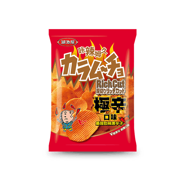 咔辣姆久厚切洋芋片 極辛口味 1