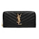 YSL 魚子醬牛皮金屬LOGO拉鍊手拿長夾 1