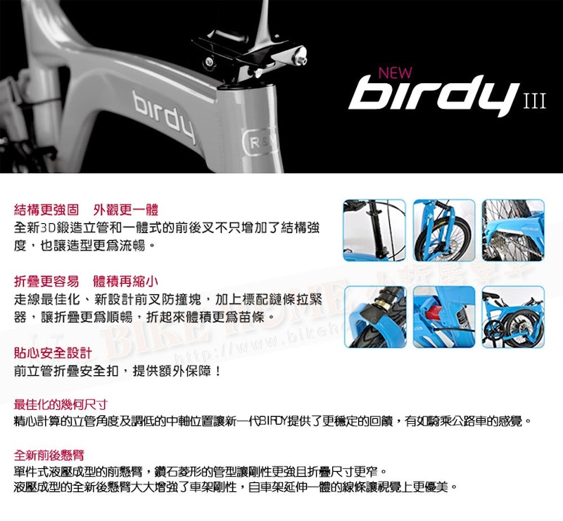 BirdyⅢ Standard 折疊腳踏車 2